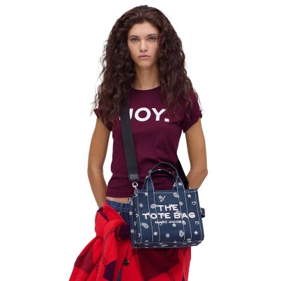 THE BANDANA CANVAS SMALL TOTE BAG